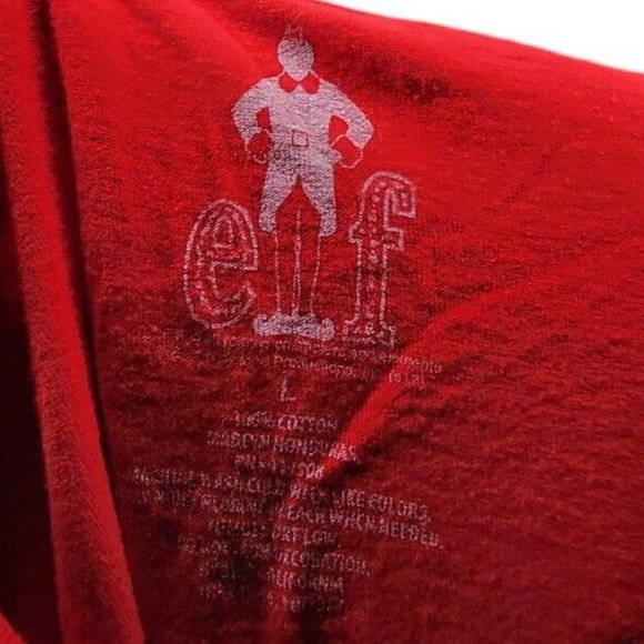ELF "omg santa! i know him!" t shirt new line‎ Cinema Will Farrell Christmas S.L - Picture 5 of 5